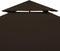 vidaXL - Prieeldak - 2-laags - 310 - g/m² - 4x3 - m - bruin