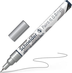 Schneider chrome marker - Paint-It 060 - metallic - lijnbreedte 0.8mm - S-ML06001460