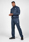 Gorilla Wear Tennessee Track Pants - Trainingsbroek - Mesh panelen - Marineblauw - 2XL