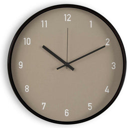 Muurklok Versa Beige Kristal Plastic 4 x 30 x 30 cm