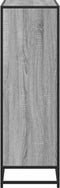 vidaXL - Boekenkast - 80,5x35x107,5cm - bewerkt - hout - grijs - sonoma - eikenkleur