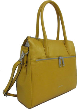 Gigi Fratelli Dames Leren Schoudertas iPad Romance Business ROM8005 Yellowgold