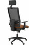 Bureaustoel met hoofdsteun Horna Piqueras y Crespo 10SP363 Bruin