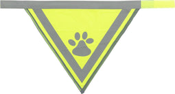 Trixie Reflecterende Bandana Geel - Hondenkleding - Xs/S 22-28 Cm