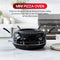 CuisineKing G1 - 3-in-1 Pizza Grill Oven - Raclette Grill en Mini-Pizza's - Zwart (6 personen)