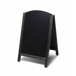 Klika - Krijtstoepbord zwart bxh 55x85 cm boog