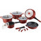 Slowcooker Royalty Line ES2014M 14 Onderdelen 3 Onderdelen Bordeaux rood