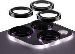 PanzerGlass - Camera Rings - Bescherming voor iPhone 14 Pro/14 Pro Max - Zwart