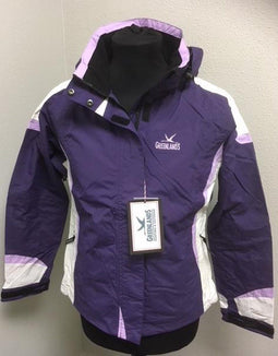 Greenlands Dames Outdoorjas - Waterdicht - Winddicht - Paars (S)