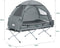SoBuy OGS32-HG - Camping Tent - 4-in-1 met Luchtmatras en Slaapzak - Grijs