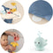 Smoby - Little Smoby - Baby Bath Time - Badspeelgoed - babybadzitje met tablet uitgerust met speelse activiteiten: 1 walvissproeier, 1 schoepenrad, 1 waterbloem en 1 beker