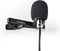 Nedis MICCJ105BK - Lavalier microfoon - Omnidirectioneel - Zwart