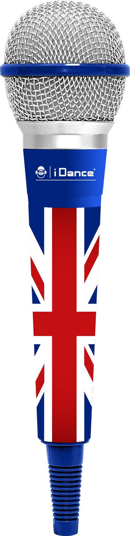 iDance CLM8 - Karaoke Microfoon - Unidirectioneel - Wit/Rood/Blauw