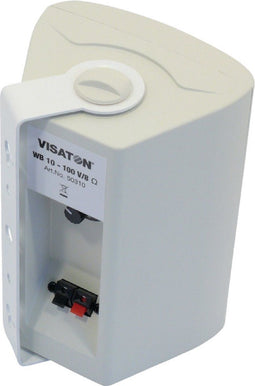 Visaton VS-WB10W - 2-Weg compacte speaker - 10 cm woofer en tweeter - Wit