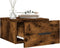 vidaXL - Nachtkastje - wandgemonteerd - 35x35x20 - cm - gerookt - eikenkleurig