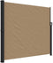 vidaXL - Windscherm - uittrekbaar - 180x300 - cm - taupe