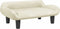 vidaXL - Hondenmand - 70x40x24 - cm - fluweel - crèmekleurig