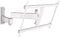 Vogel's TVM 3645 - Full-Motion+ TV-beugel - 180° draaibaar 20° kantelbaar - Wit