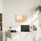 vidaXL - Kurkbord - met - massief - grenenhouten - frame - 60x40 - cm