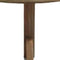 Teak table wood D70xH50cm