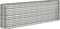 vidaXL - Plantenbak - 224x40x68 - cm - gepoedercoat - staal - zilverkleurig