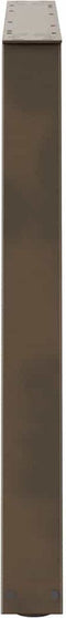 vidaXL - Eettafelpoten - 2 - st - V-vormig - 90x(72-73,3) - cm - staal - naturel