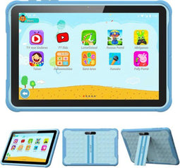 Spoused K10 - Kindertablet - 10.1 Inch - 64GB - 4GB RAM - 6000 mAh - Blauw