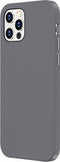 Valenta iPhone 12, iPhone 12 Pro - Soft case - Echt leer - Grijs