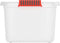 Curver Kis K Latch Box L - Opbergbox met Deksel - 43L - 59x39x28 - Oranje clips