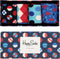 Happy Socks - Gift Box - 4 paar unisex sokken - Navy