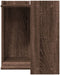 vidaXL - Kattenbakkast - 42x42x51 - cm - bewerkt - hout - oud - houtkleurig