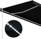 vidaXL - Luifel - uittrekbaar - met - windsensor - en - LED - 400x300 - cm - antraciet