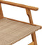 vidaXL - Tuinbank - Beige - 122x76x73,5 - cm - Massief - acaciahout