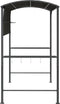 vidaXL - Prieel - met - dak - 220x110x200 - cm - crèmekleurig
