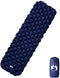 vidaXL - Kampeermatras - opblaasbaar - 190x58x6 - cm - 1-persoons - marineblauw