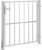 vidaXL - Poort - 100x100 - cm - roestvrij - staal