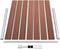 vidaXL - Schuttingpanelenset - 353x146 - cm - HKC - bruin