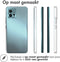Accezz Motorola Moto G72 - Clear Backcover - Schokabsorberend - Transparant