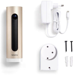 Netatmo NSC-AMZ - Slimme Binnencamera - Bewegingsdetectie Nachtzicht FHD 1080p Zonder Abonnement Alexa/Google/Apple