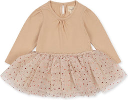 Konges Slöjd Fairy Ballerina jurk - Feestjurk meisje - Etoile pink sparkle - Maat 2 jaar