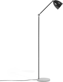 CHANZA - Staande lamp - Zwart - Metaal