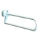 Able2 Opklapbare toiletbeugel - gecoat staal 80 cm - vergrendelbaar