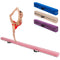 210 cm Opvouwbare Turnbalk Evenwichtsbalk Draagbare Vloer Balans Balk met Handvatten Extra Stevig