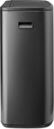 Brabantia Bo Touch Bin - Prullenbak - 2 x 30 liter - Afvalscheiding - Confident Grey (2 stuks)