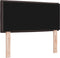 vidaXL - Hoofdbord - met - lijnenontwerp - - - Donkerbruin - - - 90 - cm - - - Stof