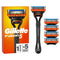 Gillette Fusion 5 - 1 Scheerhouder Voor Mannen + 5 Scheermesjes