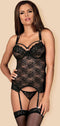 Obsessive Kanten Body – Erotische Body – Maat L/XL – Zwart