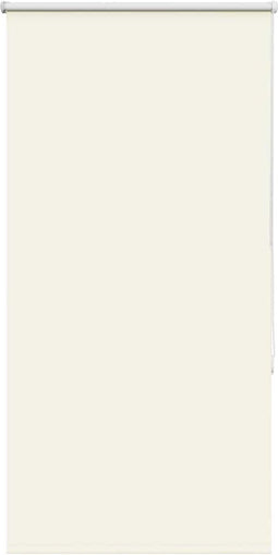 vidaXL - Rolgordijn - verduisterend - gebroken - wit - 65x150 - cm - stofbreedte