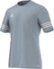 adidas Entrada 14 Sportshirt - Maat 152 - Unisex - grijs/wit