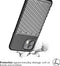 iMoshion Hoesje Geschikt voor Motorola Edge 20 Lite Hoesje Siliconen - iMoshion Thunder Backcover - Zwart